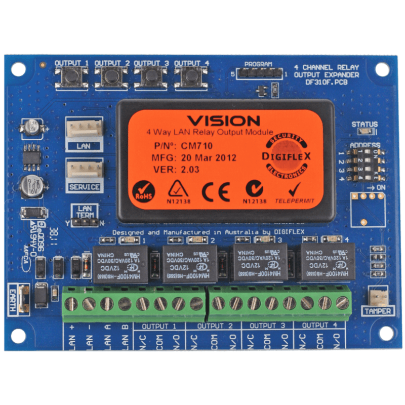 Vision X Intrusion Alarm
